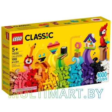Набор деталей LEGO Classic 11030 Множество кубиков